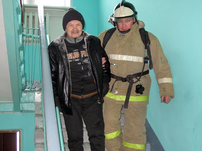 Кинешемские пенсионеры учились эвакуироваться фото 10