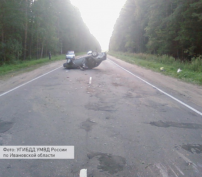 В Кинешемском районе перевернулась женщина на «ВАЗе» фото 3