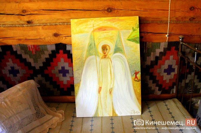 Знаменитый художник привез в Кинешму икону святителя Василия фото 6
