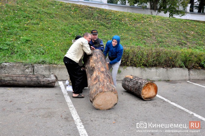 В Кинешме с успехом прошел мастер-класс скульпторов по дереву фото 3
