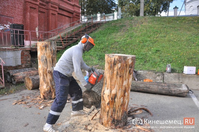 В Кинешме с успехом прошел мастер-класс скульпторов по дереву фото 6