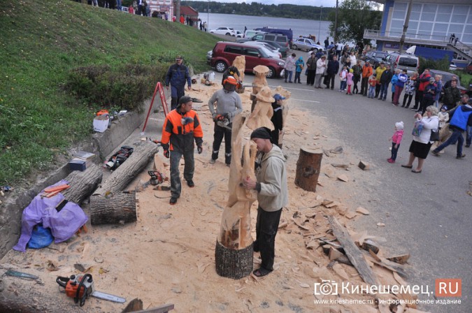 В Кинешме с успехом прошел мастер-класс скульпторов по дереву фото 14