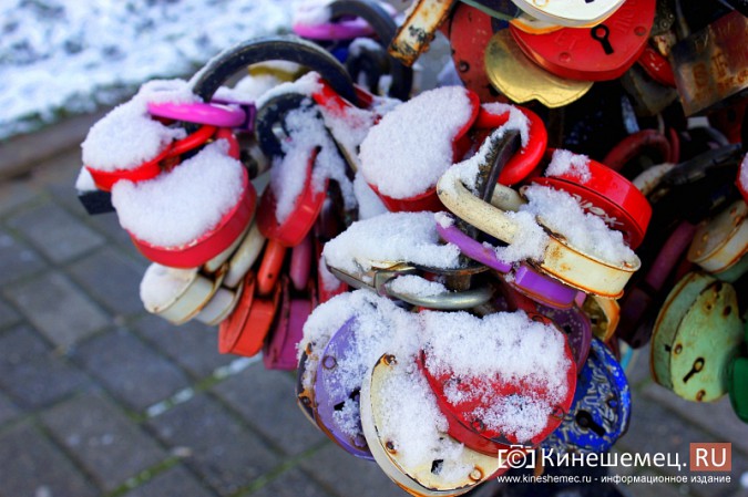 Кинешма похорошела вместе с первым снегом фото 15