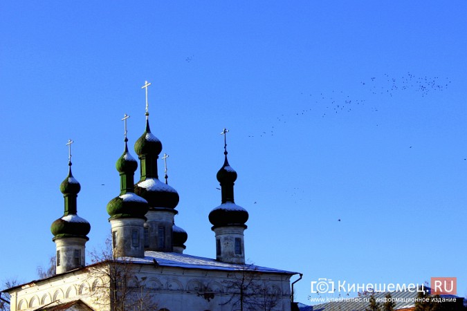 Кинешма похорошела вместе с первым снегом фото 14