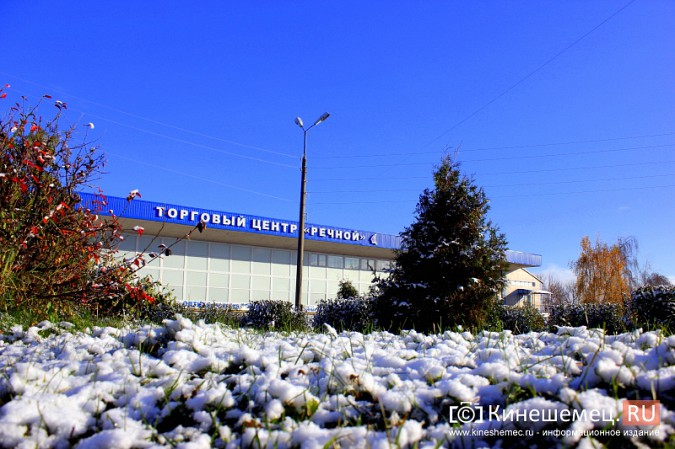 Кинешма похорошела вместе с первым снегом фото 9