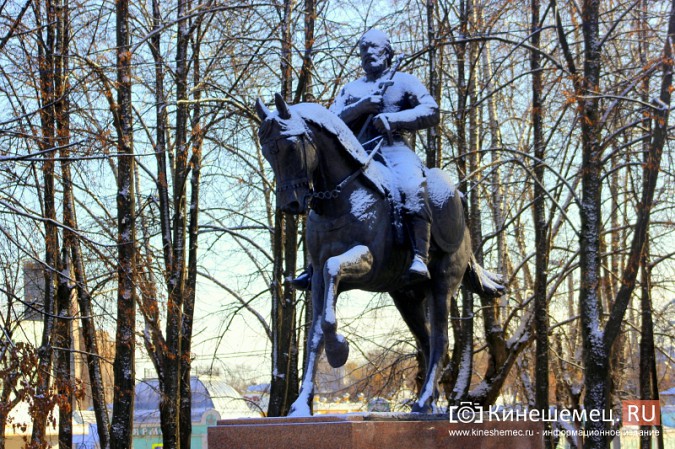 Кинешма похорошела вместе с первым снегом фото 4