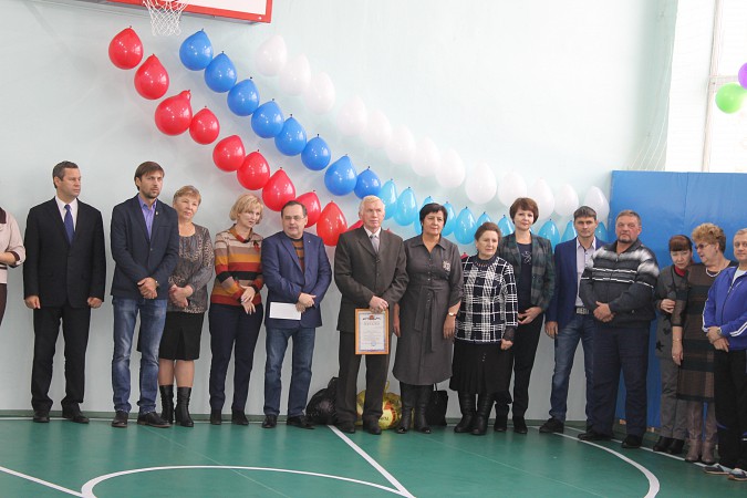 В Батмановской школе открыли новый спортзал фото 2