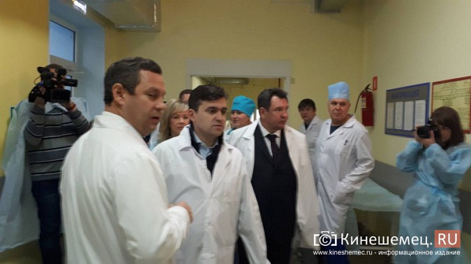 Губернатор Ивановской области посетил хирургическое отделение фото 3