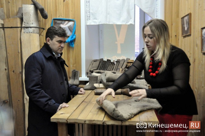 Станислав Воскресенский посетил кинешемский музей валенок фото 5