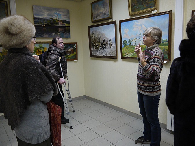 Члены клуба «Благо дать» посетили творческую мастерскую кинешемской художницы фото 3