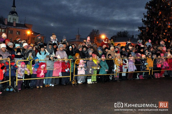 Главная новогодняя елка Кинешмы зажгла огни фото 6