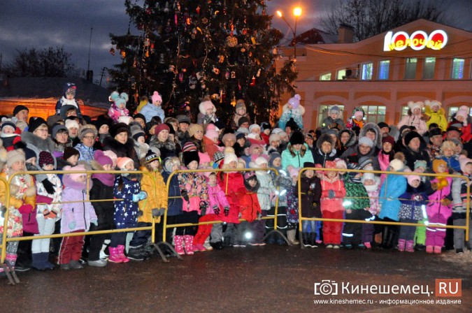 Главная новогодняя елка Кинешмы зажгла огни фото 7