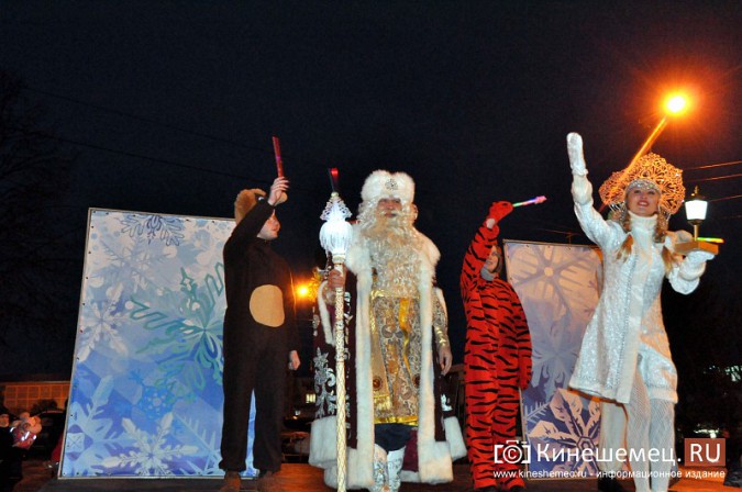 Главная новогодняя елка Кинешмы зажгла огни фото 11