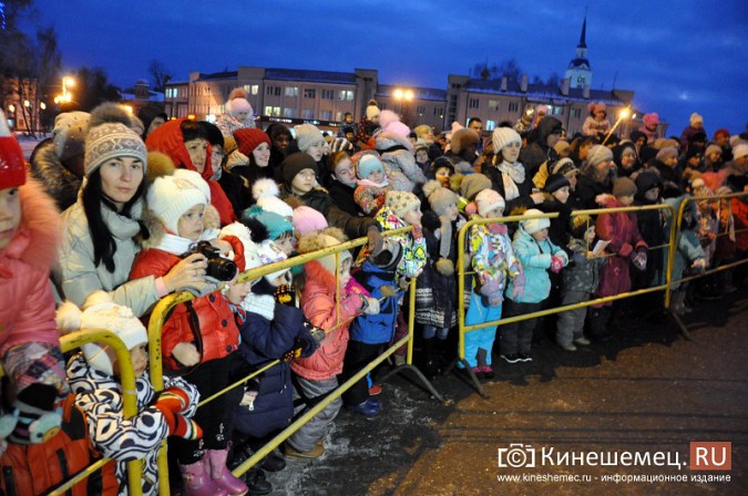 Главная новогодняя елка Кинешмы зажгла огни фото 3