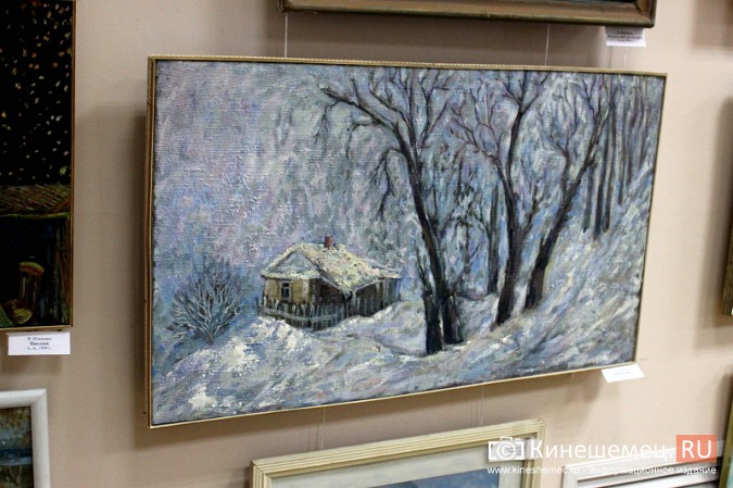 «Яркие краски холодной зимы» засияли в кинешемском художественном салоне фото 3