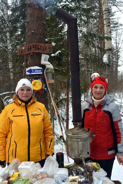 Коммунисты Кинешмы набирались сил на «Лыжне чудес» у самовара фото 12