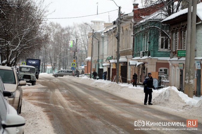 Кинешму засыпало снегом фото 6