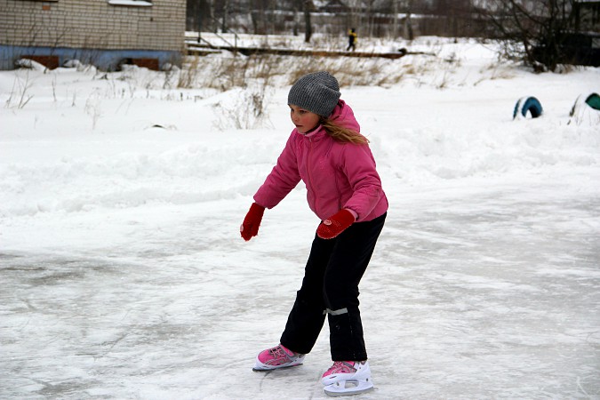 В Кинешме прошли соревнования по бегу на коньках фото 5