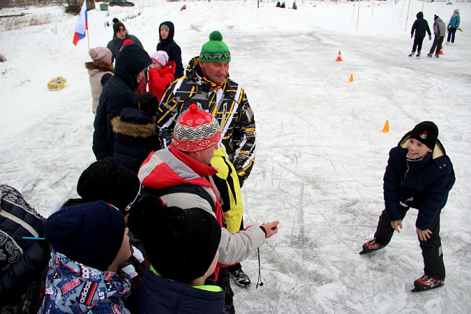 В Кинешме прошли соревнования по бегу на коньках фото 13