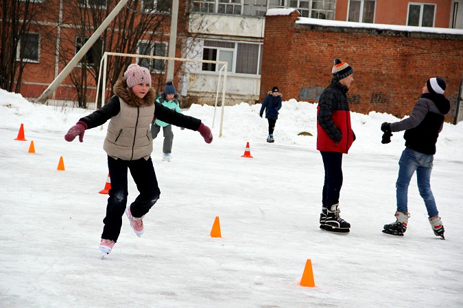 В Кинешме прошли соревнования по бегу на коньках фото 8