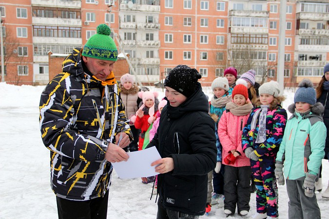 В Кинешме прошли соревнования по бегу на коньках фото 24