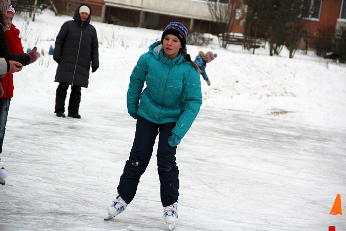 В Кинешме прошли соревнования по бегу на коньках фото 7