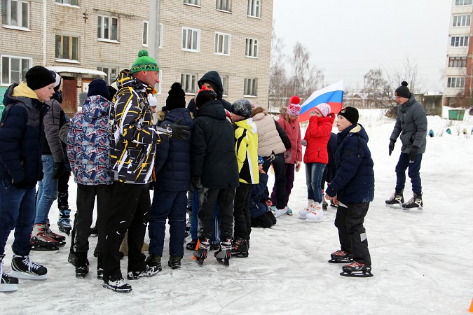 В Кинешме прошли соревнования по бегу на коньках фото 12