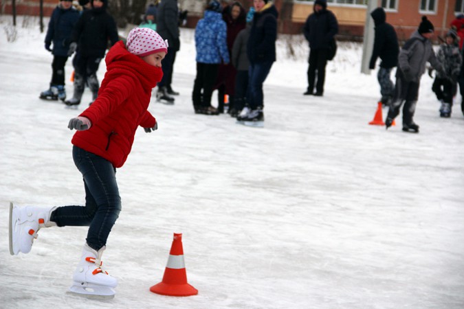 В Кинешме прошли соревнования по бегу на коньках фото 9