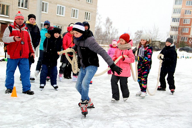 В Кинешме прошли соревнования по бегу на коньках фото 18
