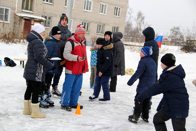 В Кинешме прошли соревнования по бегу на коньках фото 16