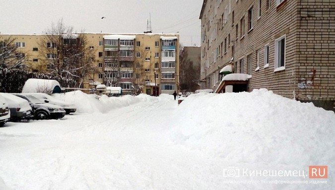 В Кинешме до конца дня планируется выход техники на уборку снега в частный сектор фото 4