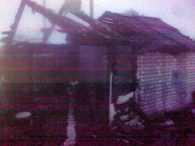 Пламя в Кинешме уничтожило баню фото 3