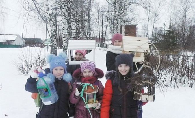 Детские сады и школы Кинешмы поддержали акцию «Покормите птиц» фото 2