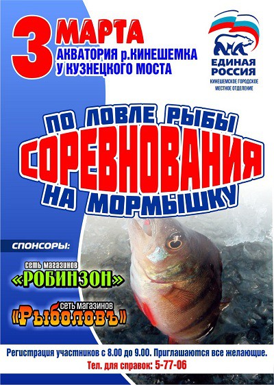 Кинешемские единороссы приглашают поудить рыбу на мормышку фото 2