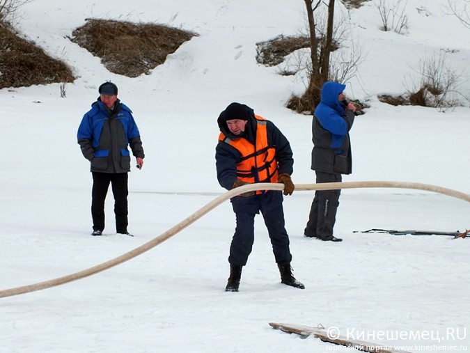 Спасатели в Кинешме провели показательные учения фото 33