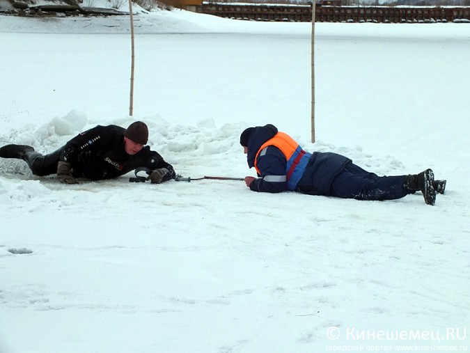 Спасатели в Кинешме провели показательные учения фото 28