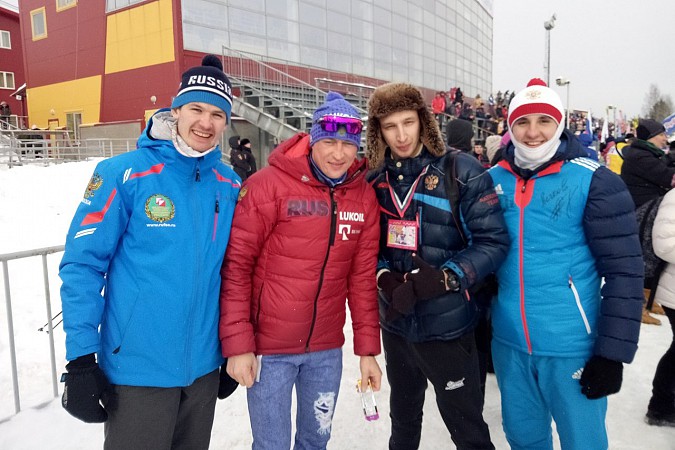 Кинешемские лыжники соревновались с Олимпийскими чемпионами на Деминском марафоне фото 4