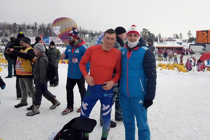 Кинешемские лыжники соревновались с Олимпийскими чемпионами на Деминском марафоне фото 5