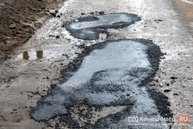 Дороги Кинешмы начали заливать литым асфальтом фото 7