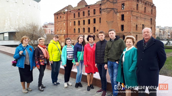 Кинешемские школьники прибыли в Волгоград фото 2