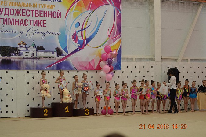 Кинешемские гимнастки успешно выступили на турнире «В гостях у Снегурочки» фото 12