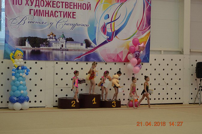 Кинешемские гимнастки успешно выступили на турнире «В гостях у Снегурочки» фото 6
