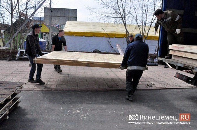 В Кинешму привезли ярмарочные домики из Вологодской области фото 2