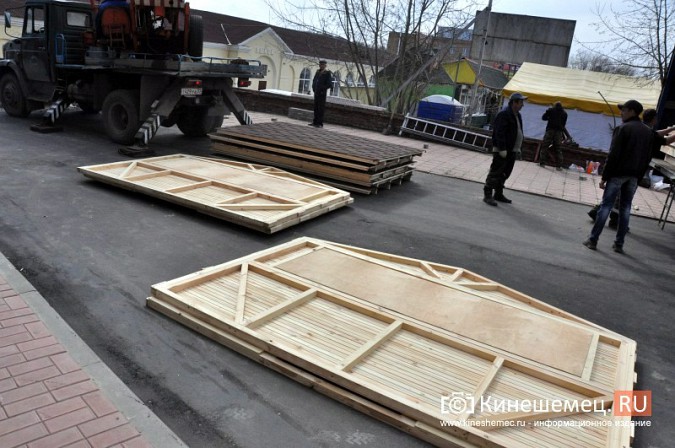 В Кинешму привезли ярмарочные домики из Вологодской области фото 6