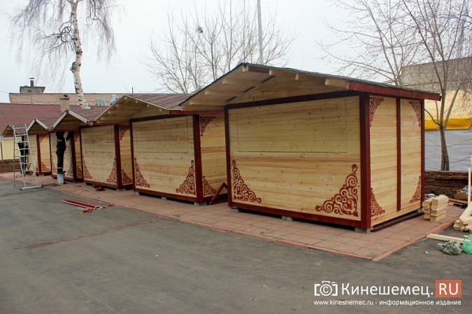 В Кинешме установили ярмарочные домики фото 3