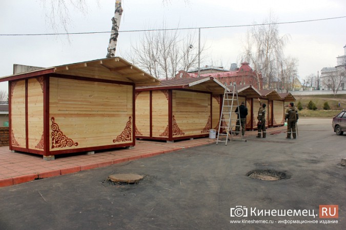 В Кинешме установили ярмарочные домики фото 5