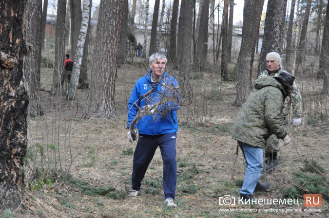 На уборку парка в Кинешме вышли коллективы спортивных школ фото 4