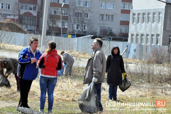 Чиновники Кинешмы искали мусор на убранном «Менделеевском поле» фото 11
