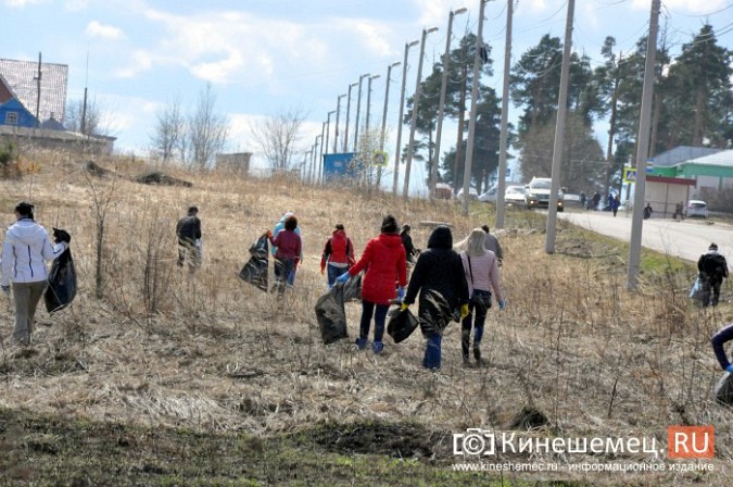 Чиновники Кинешмы искали мусор на убранном «Менделеевском поле» фото 16
