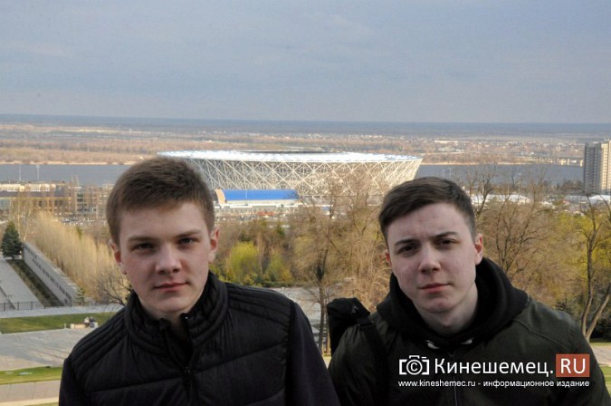 Кинешемские школьники побывали на священной земле Сталинграда фото 37